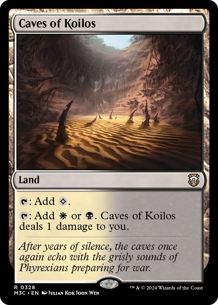 Caves of Koilos (Ripple Foil) [Modern Horizons 3 Commander] | Lots Moore NSW