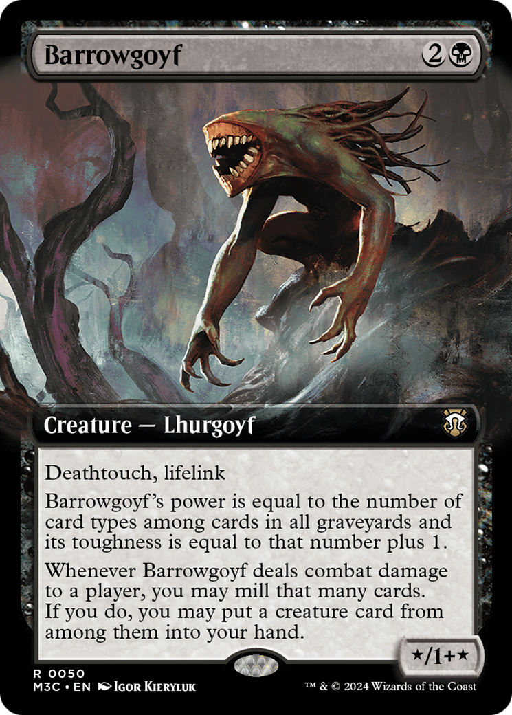 Barrowgoyf (Extended Art) [Modern Horizons 3 Commander] | Lots Moore NSW