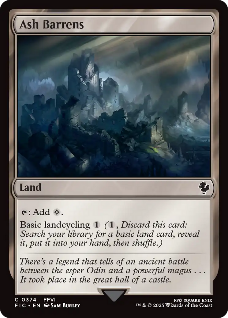 Ash Barrens [FINAL FANTASY Commander] | Lots Moore NSW