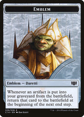 Daretti, Scrap Savant Emblem // Tuktuk the Returned Double-Sided Token [Commander 2014 Tokens] | Lots Moore NSW