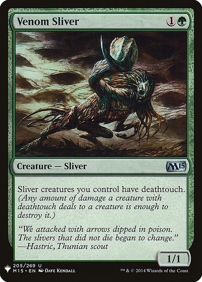 Venom Sliver [Mystery Booster] | Lots Moore NSW