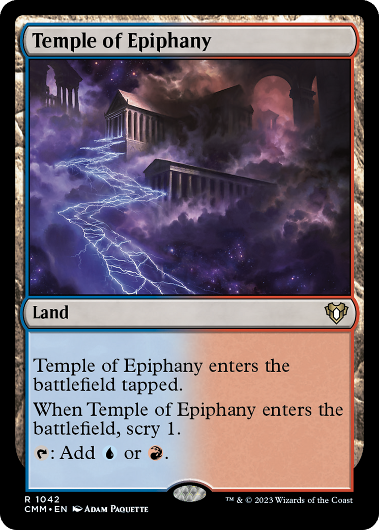 Temple of Epiphany [Commander Masters] | Lots Moore NSW