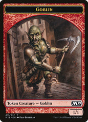 Zombie // Goblin Double-Sided Token (Game Night) [Core Set 2019 Tokens] | Lots Moore NSW