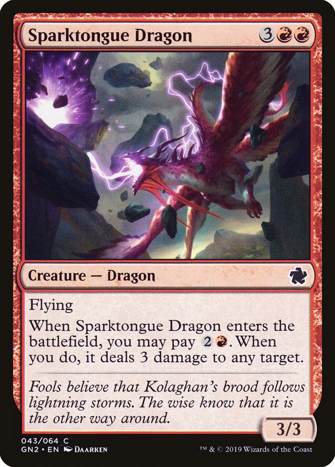 Sparktongue Dragon [Game Night 2019] | Lots Moore NSW