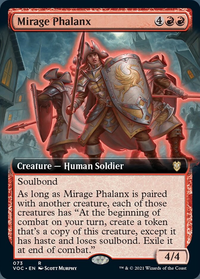 Mirage Phalanx (Extended Art) [Innistrad: Crimson Vow Commander] | Lots Moore NSW