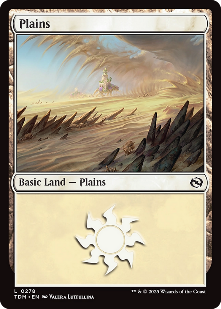 Plains (0278) [Tarkir: Dragonstorm] | Lots Moore NSW