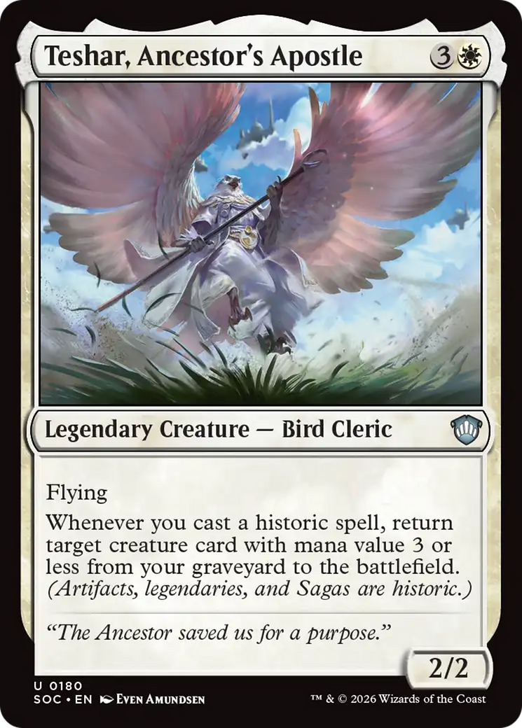 Teshar, Ancestor's Apostle [Secrets of Strixhaven Commander] | Lots Moore NSW