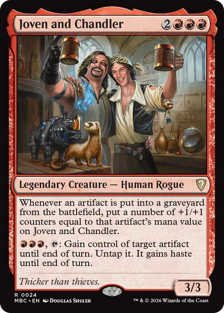 Joven and Chandler [Mystery Booster: Commander Edition] | Lots Moore NSW