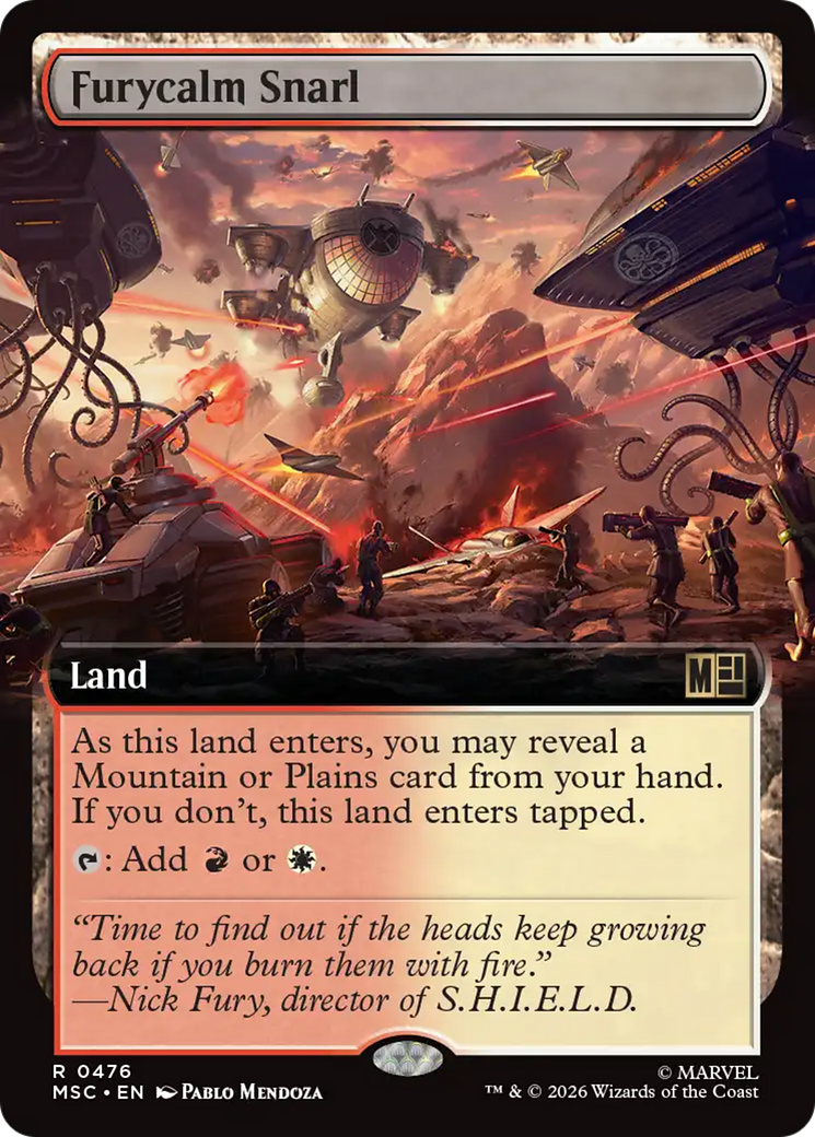 Furycalm Snarl (Extended Art) [Marvel Super Heroes Commander] | Lots Moore NSW