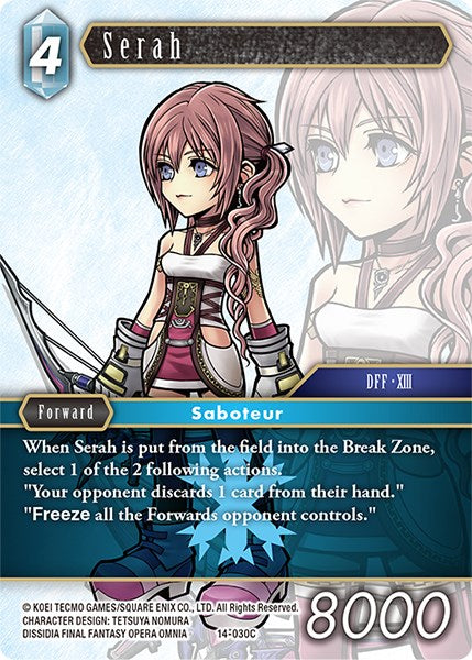 Serah [Opus XIV: Crystal Abyss] | Lots Moore NSW