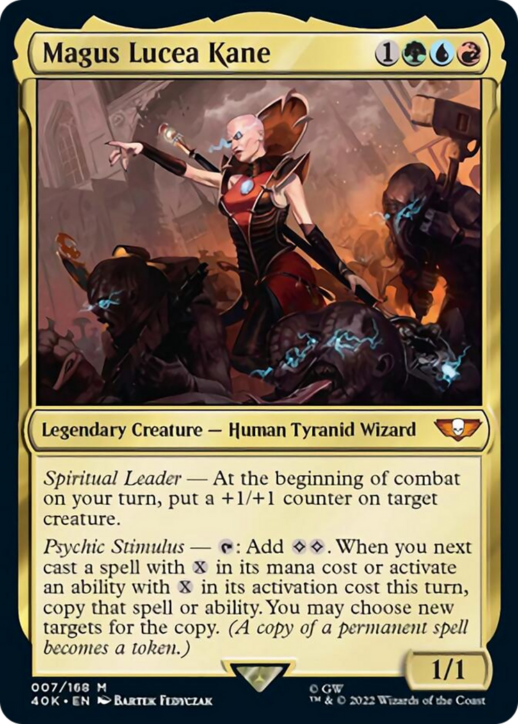 Magus Lucea Kane (Surge Foil) [Warhammer 40,000] | Lots Moore NSW
