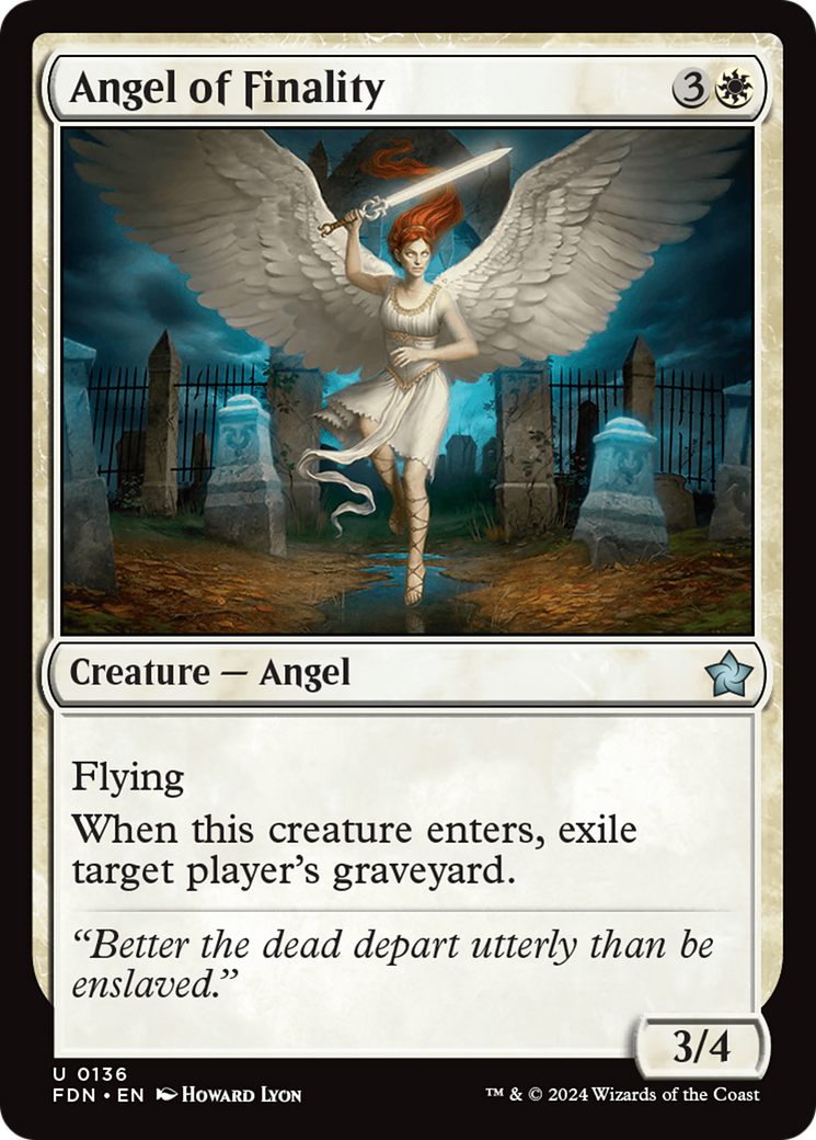 Angel of Finality [Foundations] | Lots Moore NSW