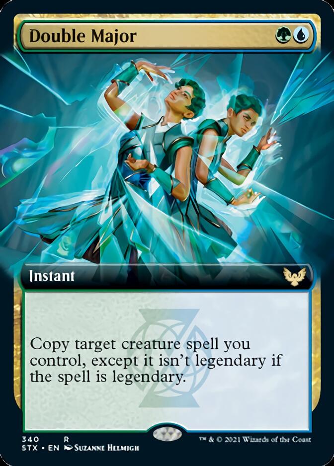 Double Major (Extended Art) [Strixhaven: School of Mages] | Lots Moore NSW