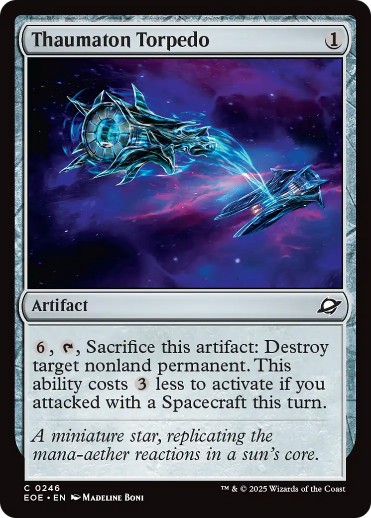 Thaumaton Torpedo [Edge of Eternities] | Lots Moore NSW