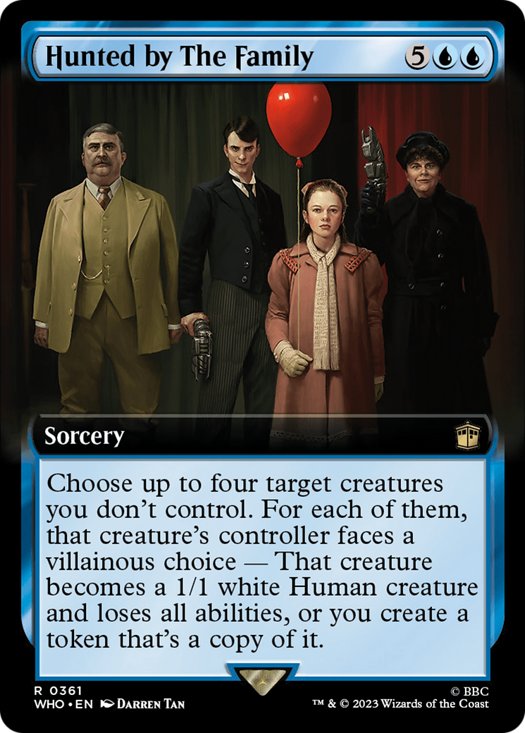 Hunted by The Family (Extended Art) [Doctor Who] | Lots Moore NSW