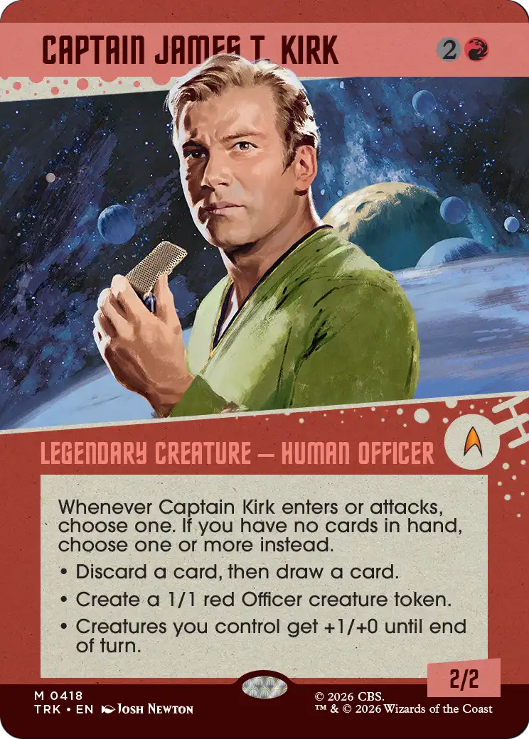 Captain James T. Kirk (Showcase) [Star Trek] | Lots Moore NSW