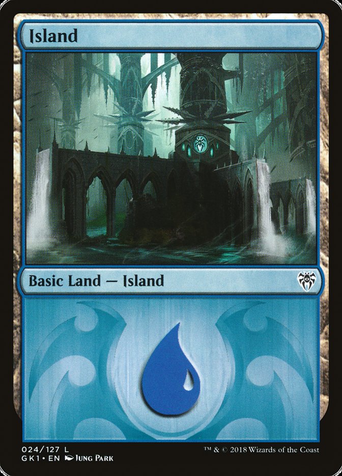 Island (24) [Guilds of Ravnica Guild Kit] | Lots Moore NSW