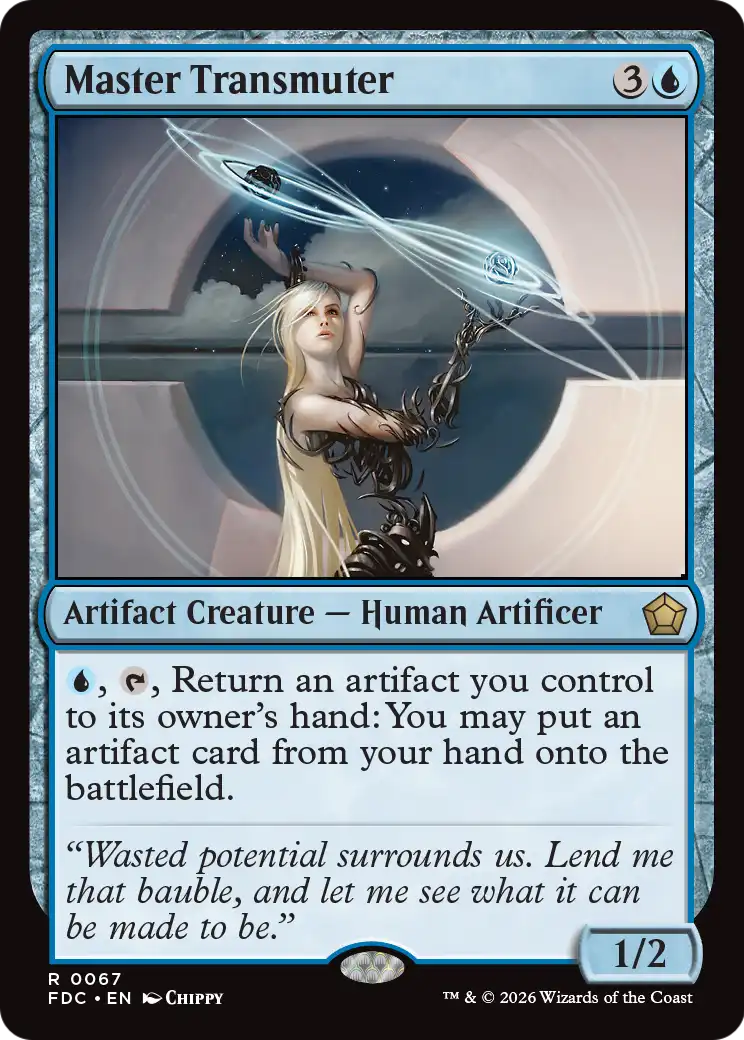 Master Transmuter [Foundations Commander] | Lots Moore NSW