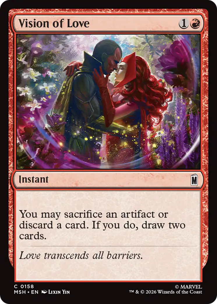 Vision of Love [Marvel Super Heroes] | Lots Moore NSW