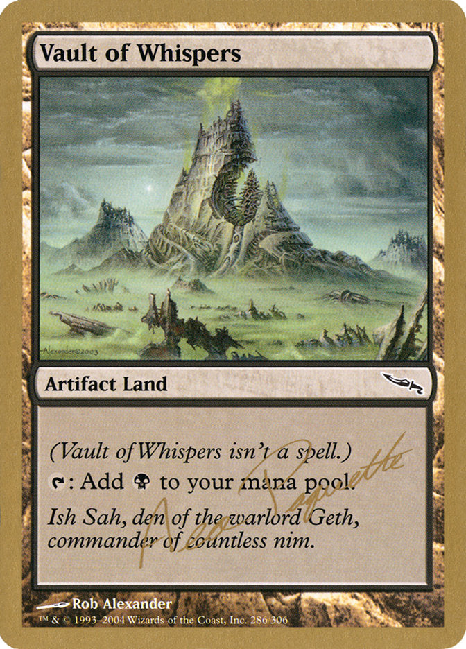 Vault of Whispers (Aeo Paquette) [World Championship Decks 2004] | Lots Moore NSW