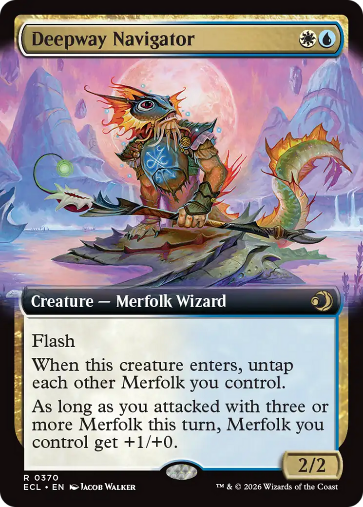 Deepway Navigator (Extended Art) [Lorwyn Eclipsed] | Lots Moore NSW