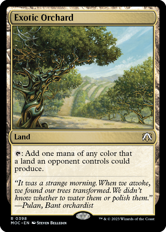 Exotic Orchard [March of the Machine Commander] | Lots Moore NSW