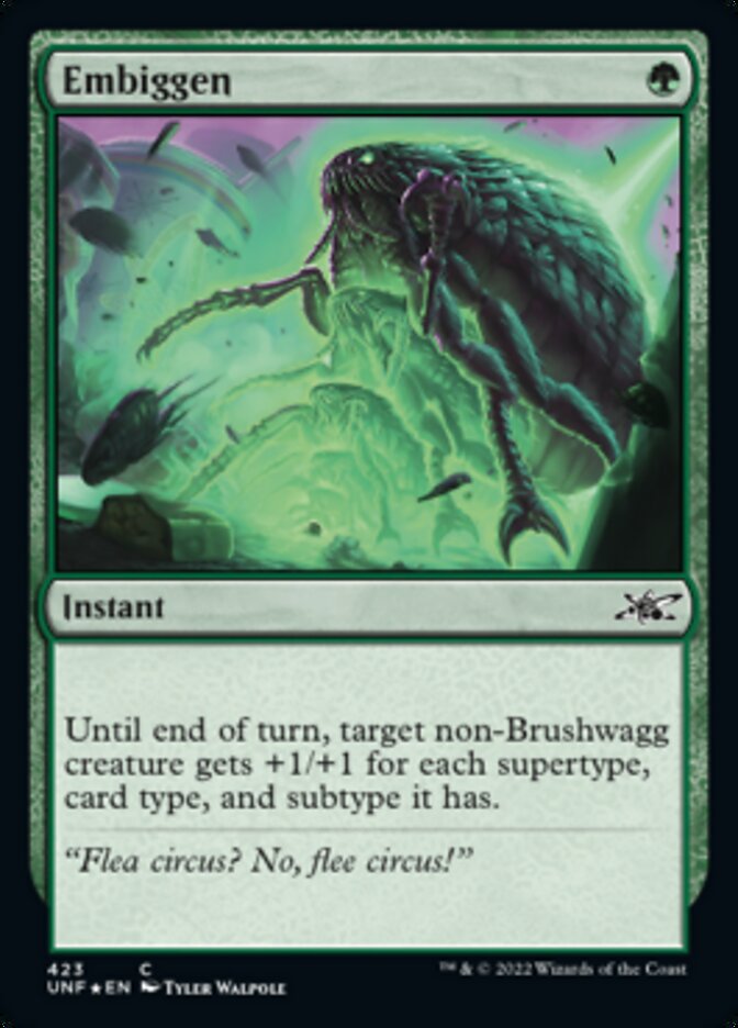 Embiggen (Galaxy Foil) [Unfinity] | Lots Moore NSW