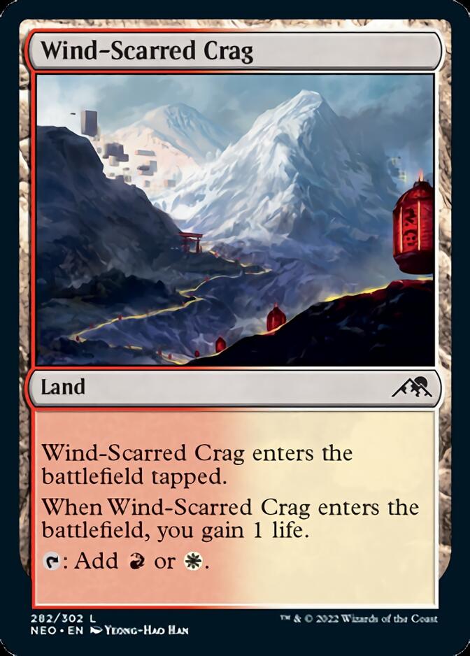 Wind-Scarred Crag [Kamigawa: Neon Dynasty] | Lots Moore NSW