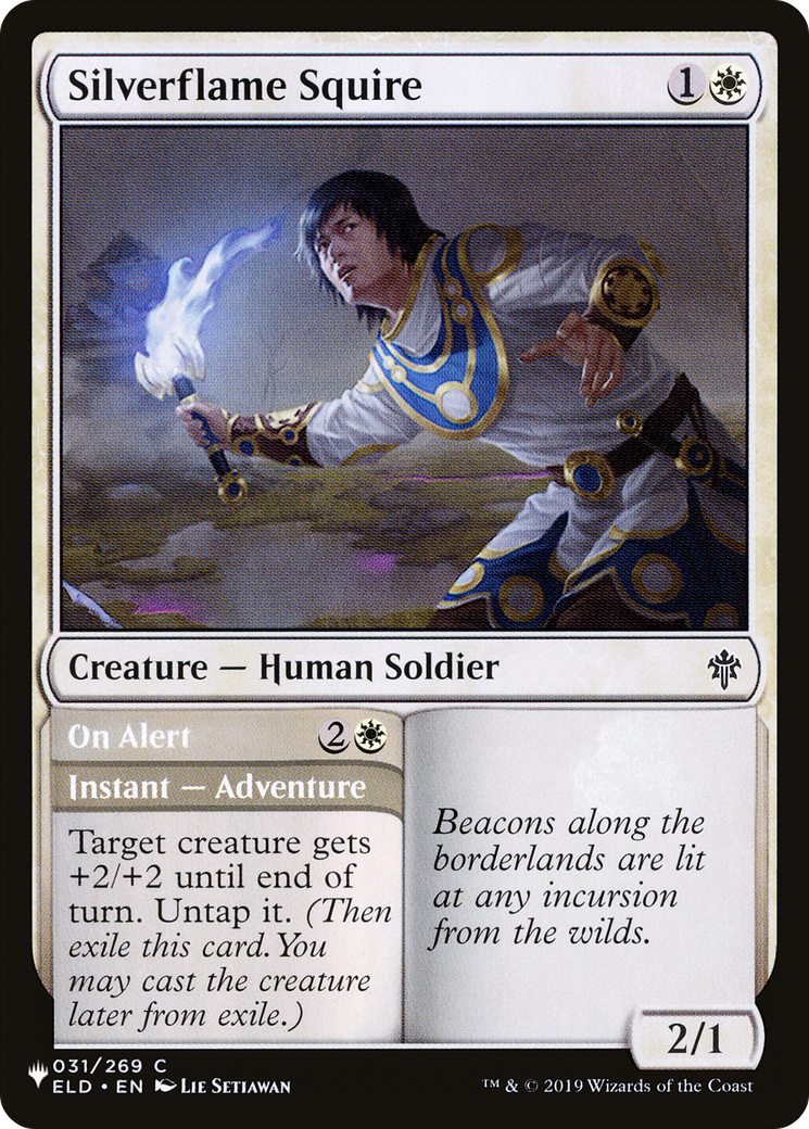 Silverflame Squire [The List] | Lots Moore NSW