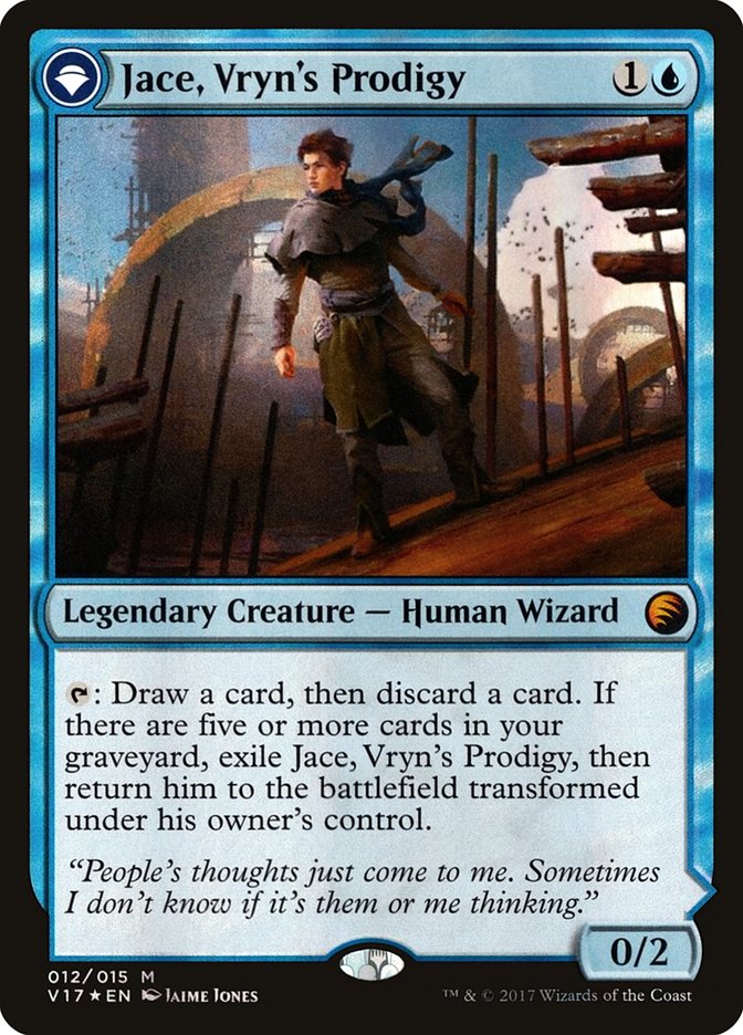 Jace, Vryn's Prodigy // Jace, Telepath Unbound [From the Vault: Transform] | Lots Moore NSW