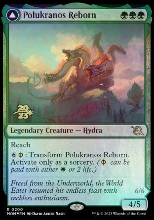 Polukranos Reborn // Polukranos, Engine of Ruin [March of the Machine Prerelease Promos] | Lots Moore NSW