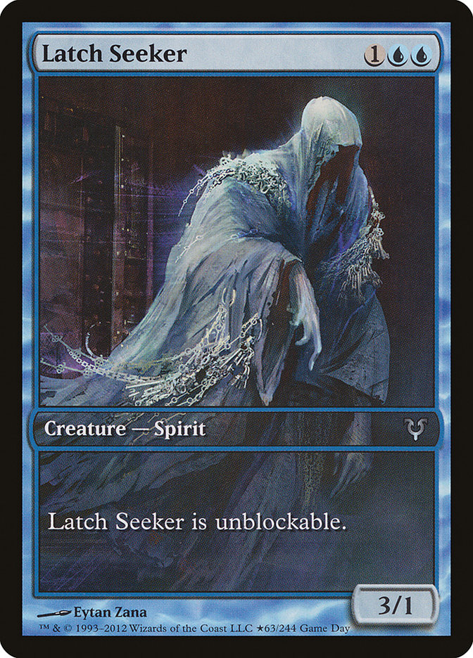 Latch Seeker (Game Day) [Avacyn Restored Promos] | Lots Moore NSW