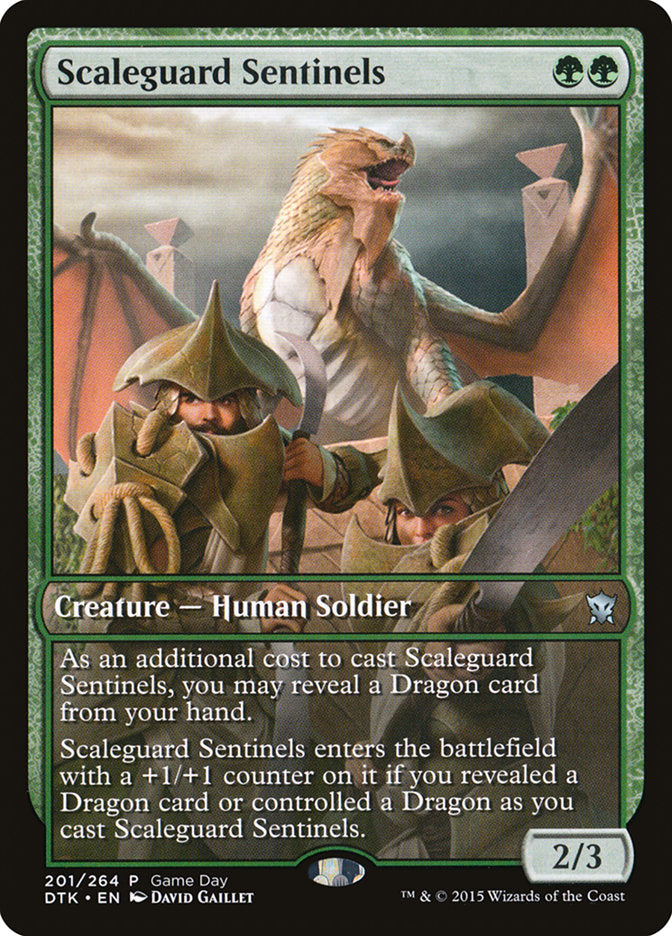 Scaleguard Sentinels (Game Day) [Dragons of Tarkir Promos] | Lots Moore NSW