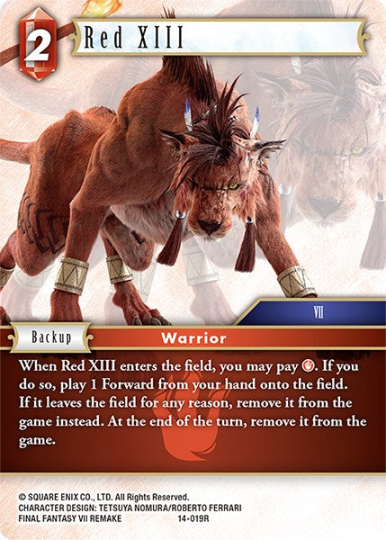 Red XIII [Opus XIV: Crystal Abyss] | Lots Moore NSW
