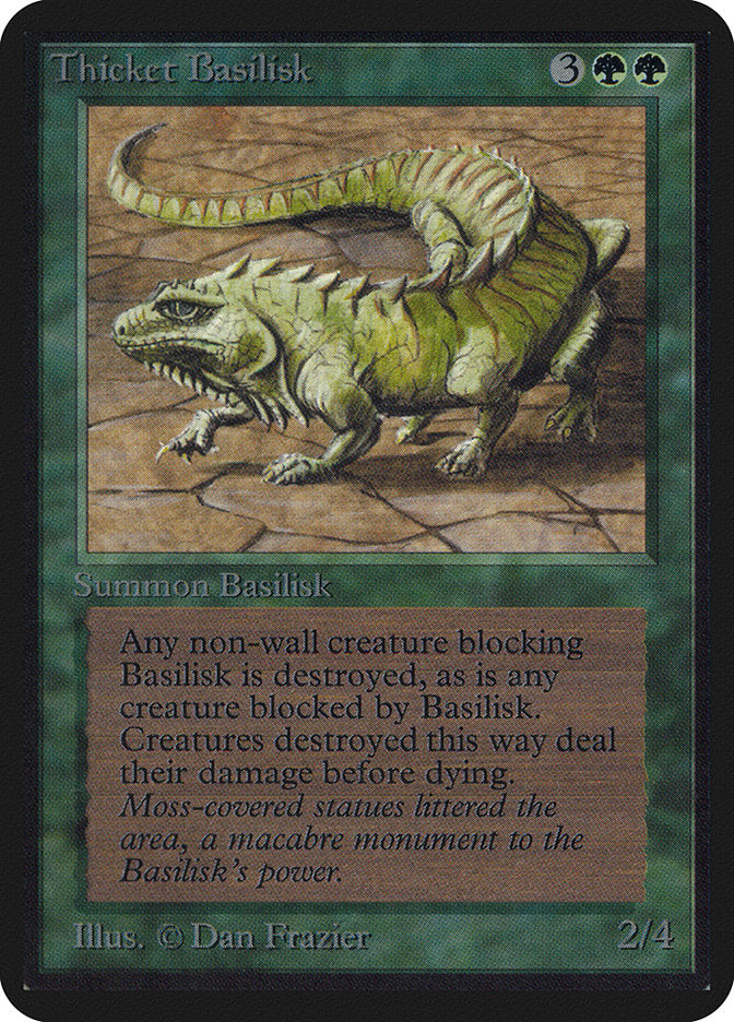 Thicket Basilisk [Alpha Edition] | Lots Moore NSW