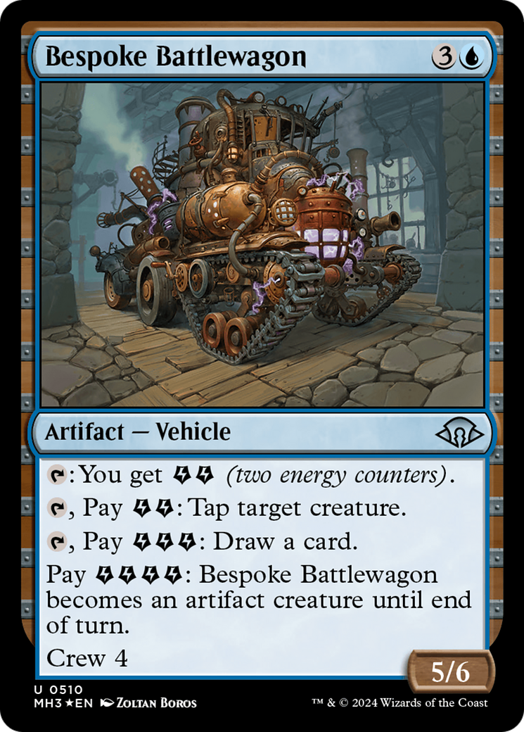 Bespoke Battlewagon (Ripple Foil) [Modern Horizons 3] | Lots Moore NSW