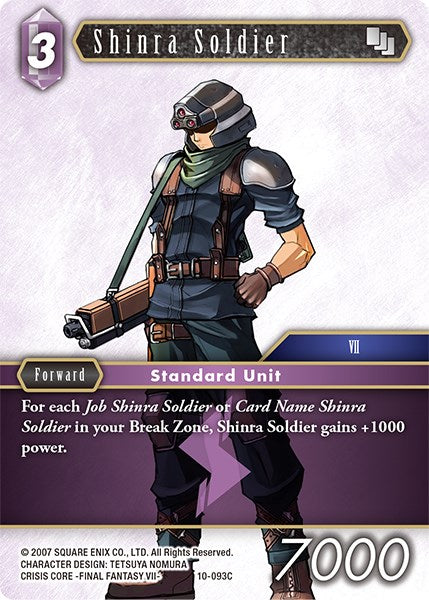 Shinra Soldier [Opus X] | Lots Moore NSW
