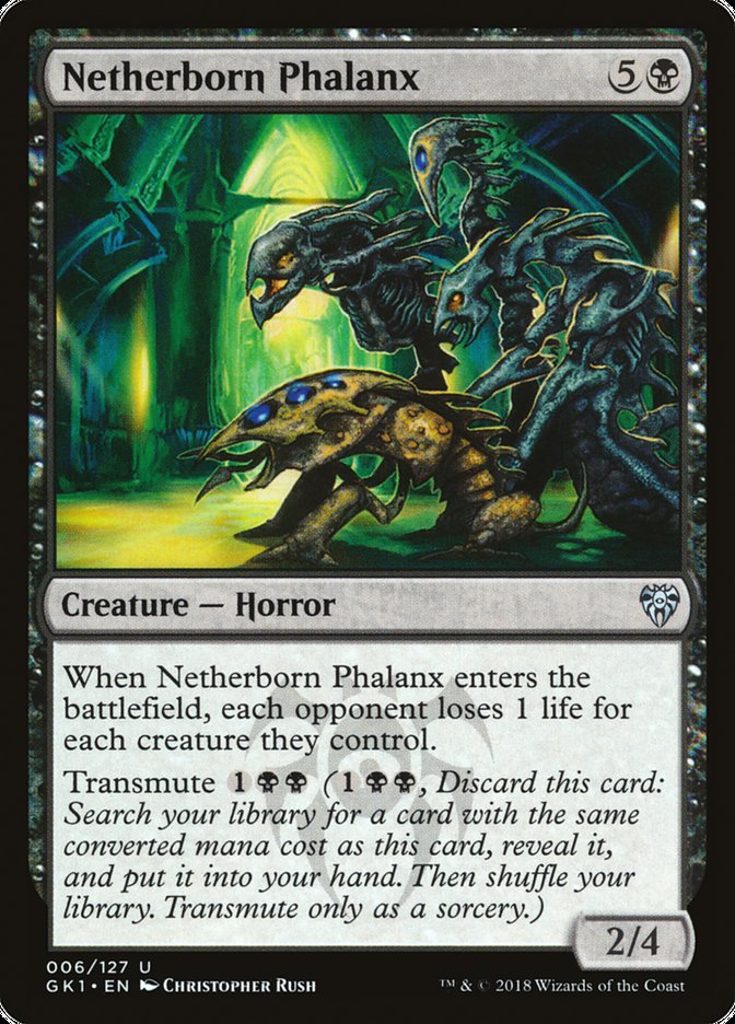 Netherborn Phalanx [Guilds of Ravnica Guild Kit] | Lots Moore NSW