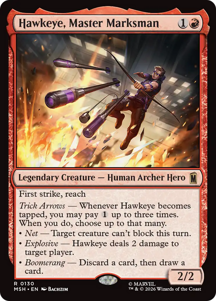 Hawkeye, Master Marksman [Marvel Super Heroes] | Lots Moore NSW