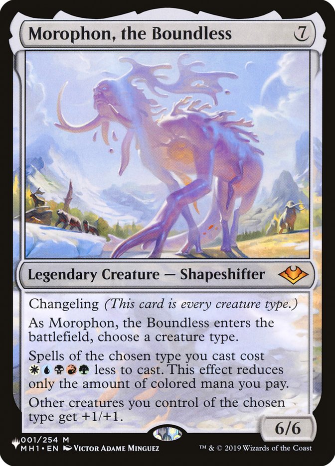 Morophon, the Boundless [The List] | Lots Moore NSW
