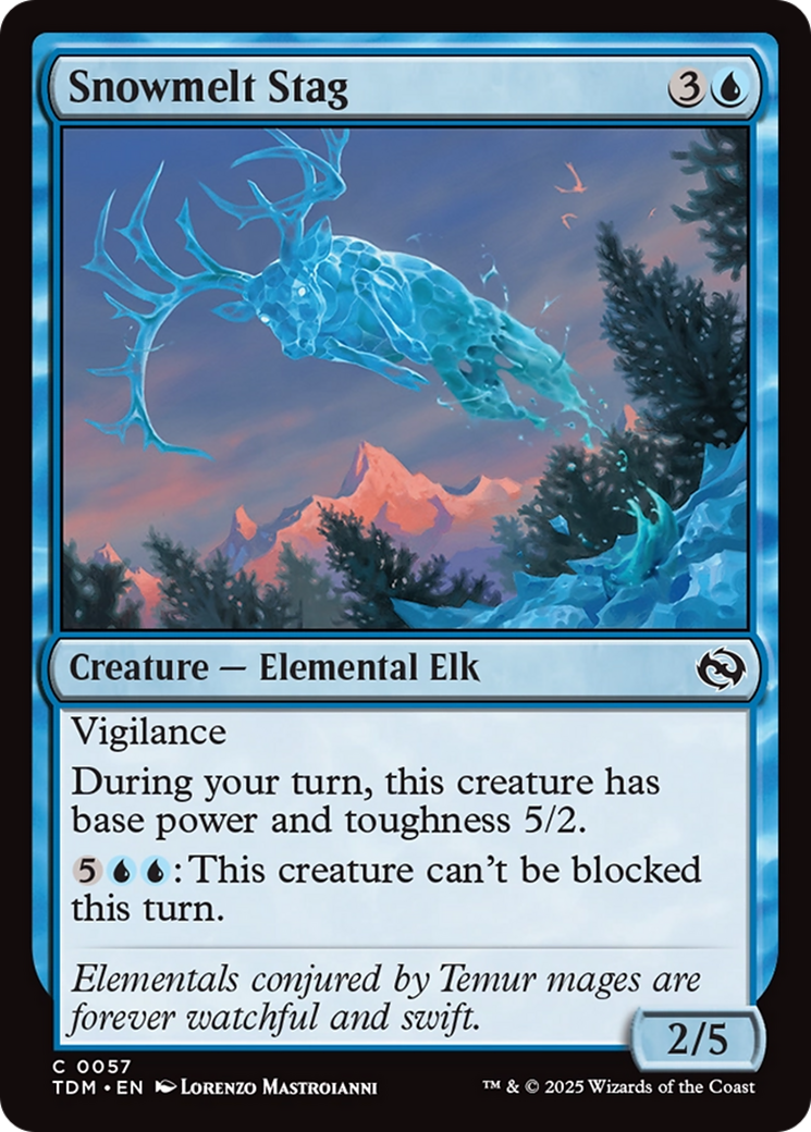 Snowmelt Stag [Tarkir: Dragonstorm] | Lots Moore NSW