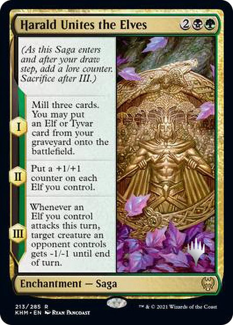 Harald Unites the Elves (Promo Pack) [Kaldheim Promos] | Lots Moore NSW