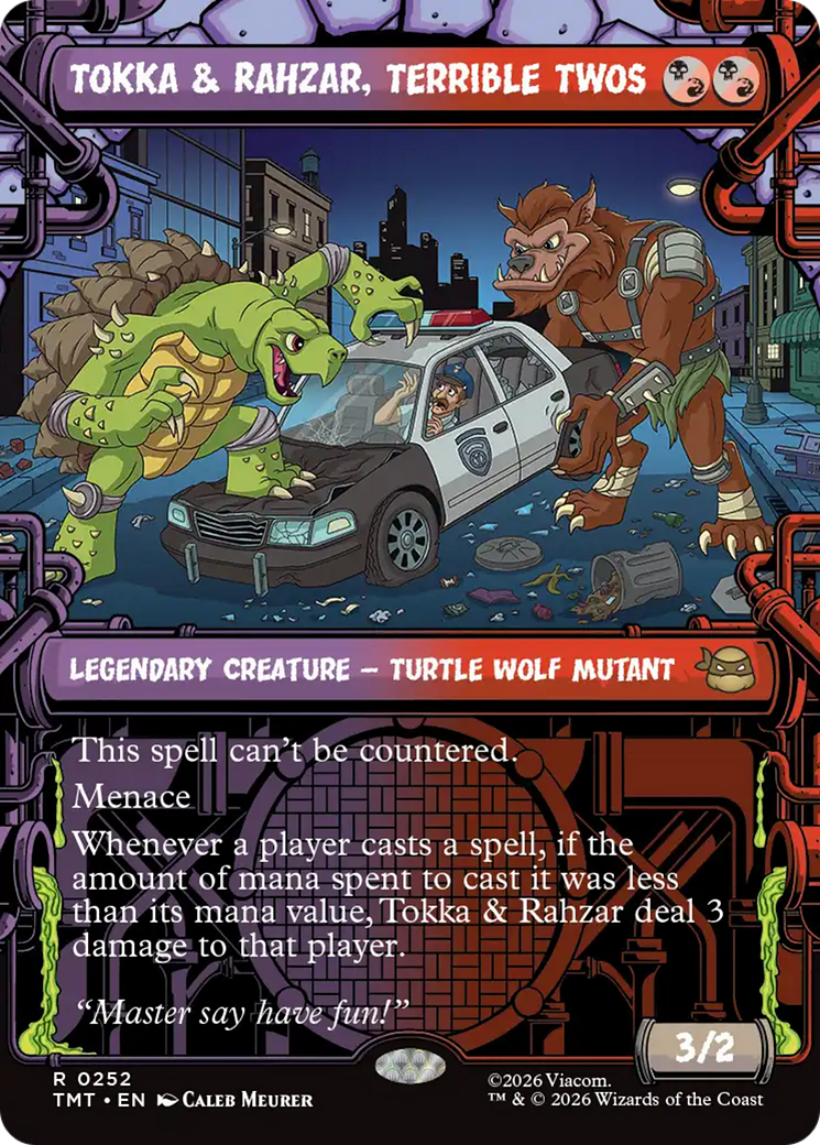 Tokka & Rahzar, Terrible Twos (Showcase) [Teenage Mutant Ninja Turtles] | Lots Moore NSW