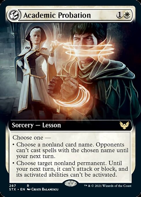 Academic Probation (Extended Art) [Strixhaven: School of Mages] | Lots Moore NSW