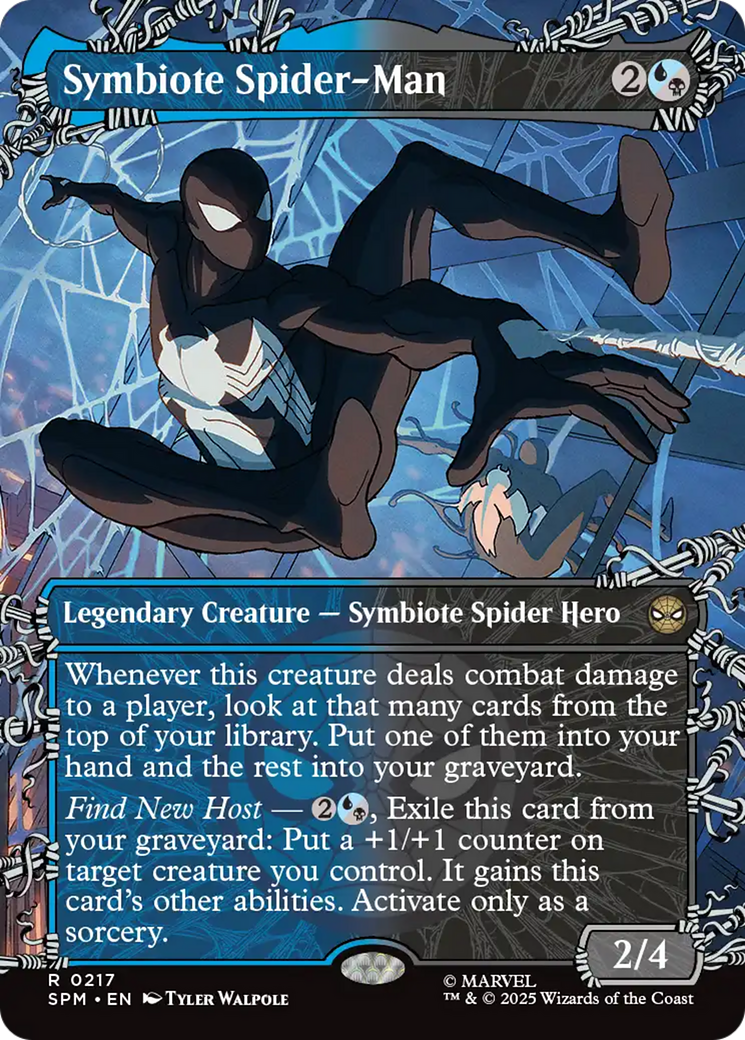 Symbiote Spider-Man (Borderless) [Marvel's Spider-Man] | Lots Moore NSW