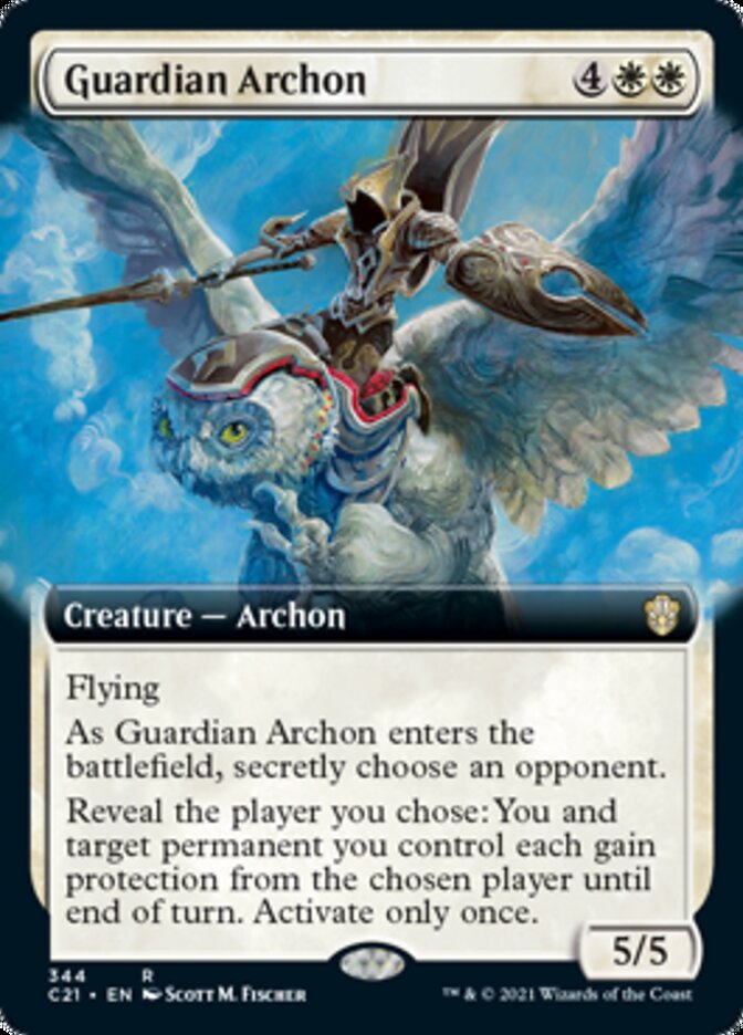 Guardian Archon (Extended Art) [Commander 2021] | Lots Moore NSW