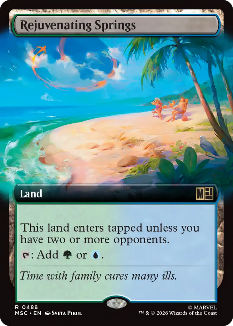Rejuvenating Springs (Extended Art) [Marvel Super Heroes Commander] | Lots Moore NSW