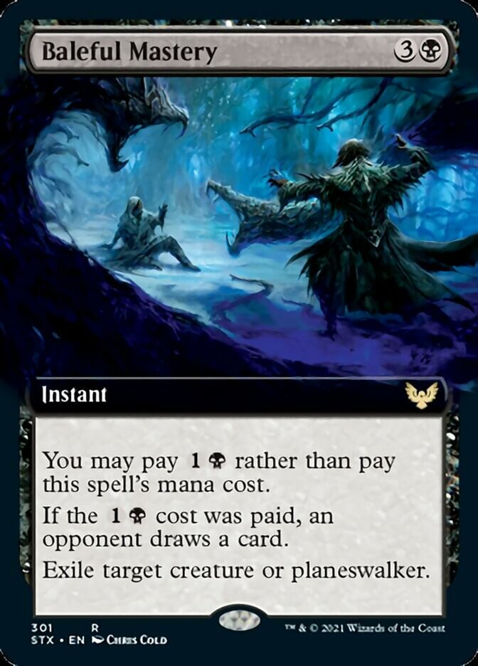 Baleful Mastery (Extended Art) [Strixhaven: School of Mages] | Lots Moore NSW