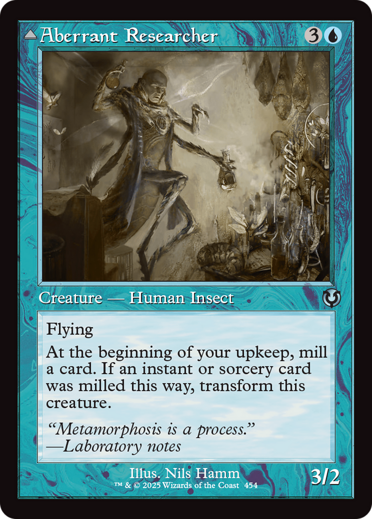 Aberrant Researcher // Perfected Form (Retro Frame) [Innistrad Remastered] | Lots Moore NSW
