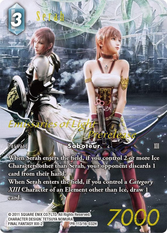 Serah (Prerelease Promo) [Emissaries of Light] | Lots Moore NSW